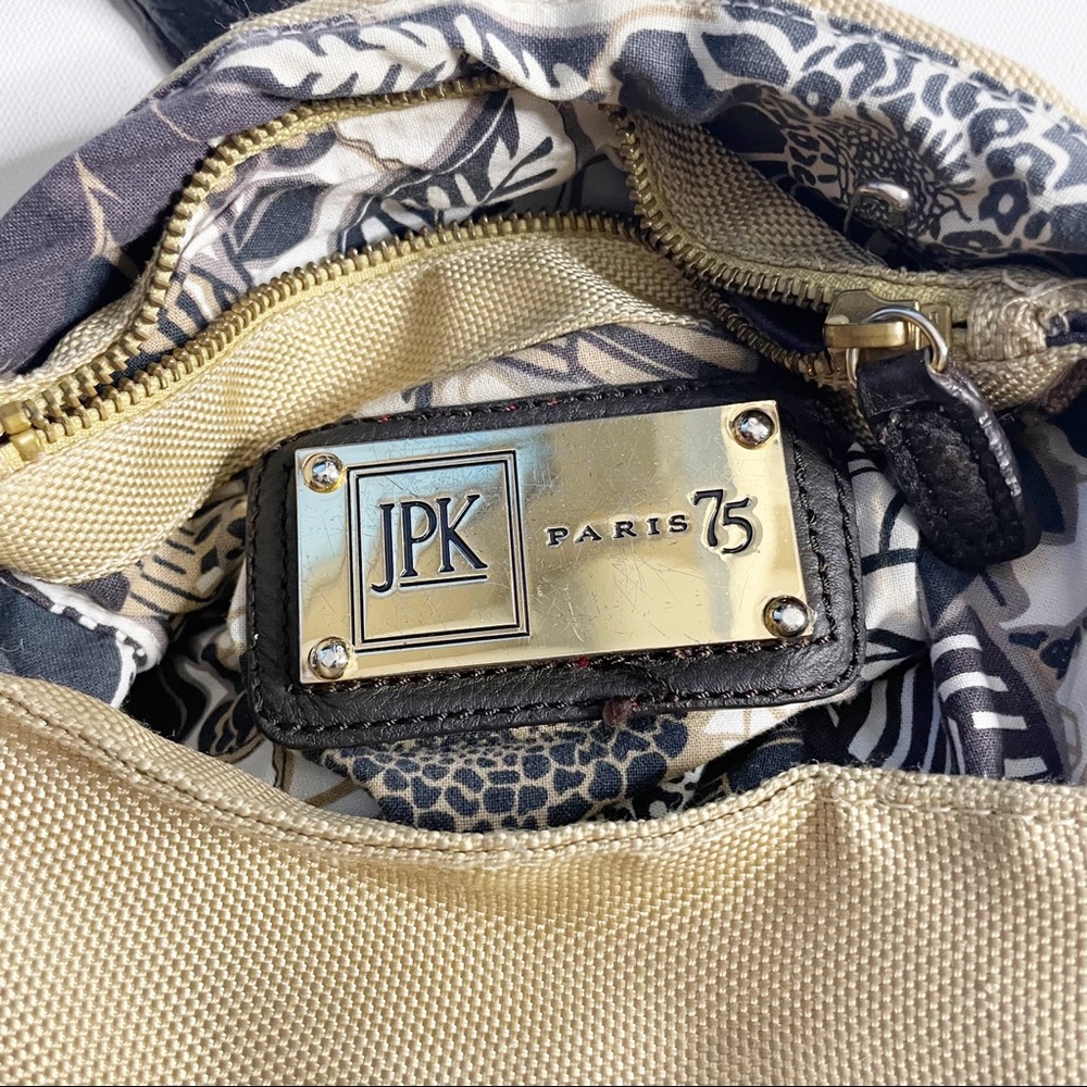 JPK Paris 75 gold nylon bucket bag - Picture 7 of 9